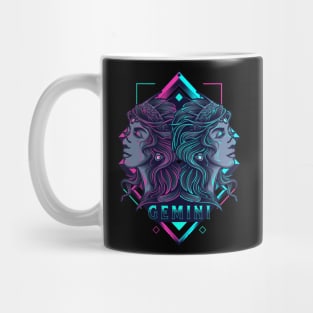 Zodiac GEMINI NEON Series Mug